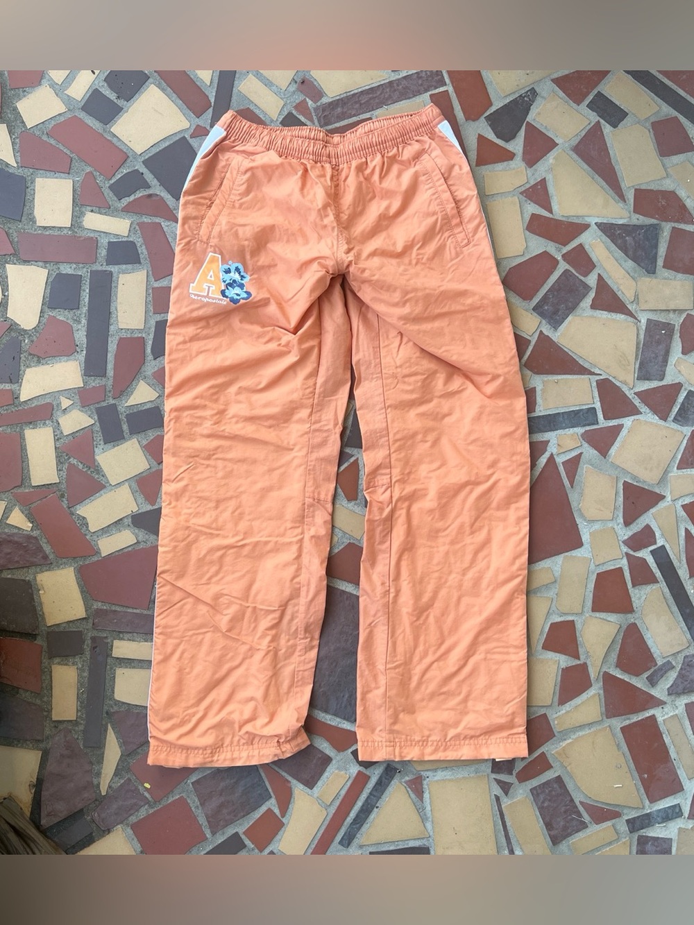Vintage Y2K Aeropostale Orange Trackpants
